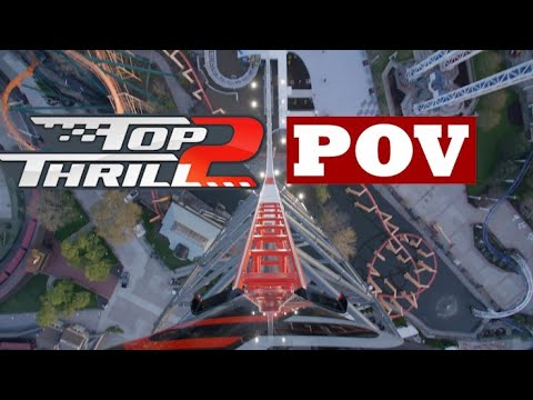 Top Thrill 2 POV - Cedar Point Sandusky Ohio 4/25/24