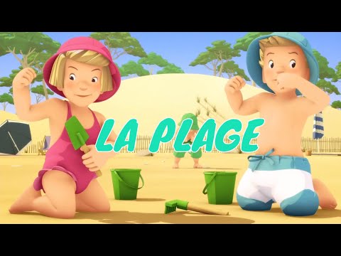 Les Triplés - À LA PLAGE - COMPILATION 🐬