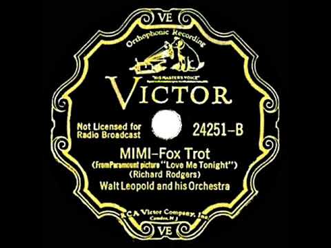 1933 Walt Leopold - Mimi (instrumental)