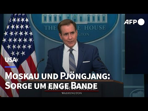USA vor Putins Nordkorea-Besuch "besorgt" über enge Bande von Moskau und Pjöngjang | AFP