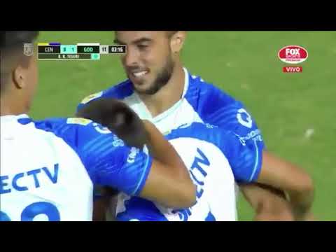 Gol de Godoy Cruz y dedicatoria para Morro García
