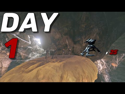 Getting Started on WIPE DAY With my 10,000 HOUR Tribe - Bloody Ark PvP