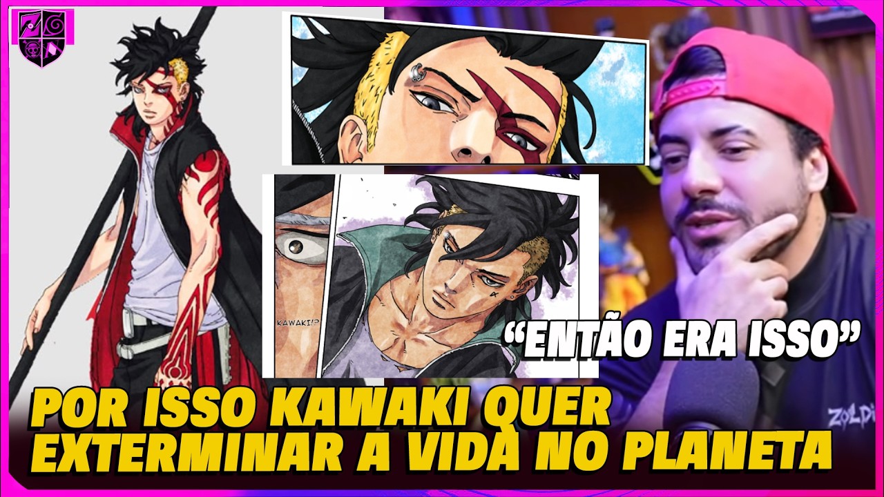 POR ISSO O KAWAKI VAI EXTERMINAR A VIDA NO PLANETA - BORUTO TWO BLUE VORTEX - FRED ANIMES