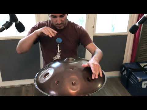 Handpan music by Quentin Kayser - WALKING HAPPY - Edelweiss Handpan