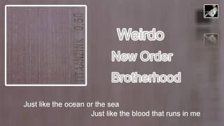 Weirdo with lyrics