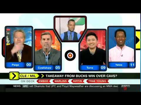 Around The Horn Today 12/19/2017  - Take Away From Bucks Win Over Cavs?