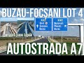 AUTOSTRADA A7 Buzău Focșani Lot 4 Mandresti Munteni Focsani Nord Comparatie 13 09 21 09 2024