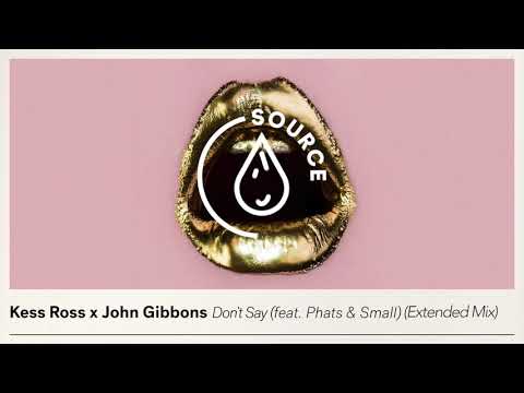 Kess Ross x John Gibbons - Don't Say (feat. Phats & Small) [Extended Mix]