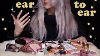 ASMR Guaranteed Tingles for Sleep! ✨ Rummaging Through Makeup (Ear to Ear)
