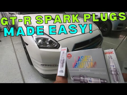 HOW TO CHANGE YOUR R35 NISSAN GT-R's SPARK PLUGS| The infamous GT-R Spark Plug change made easy DIY!