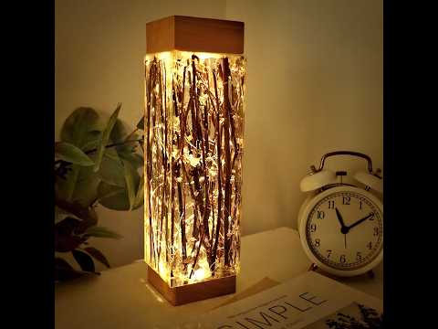 Resin Art Tutorial Amazing Table of Flowers and Epoxy