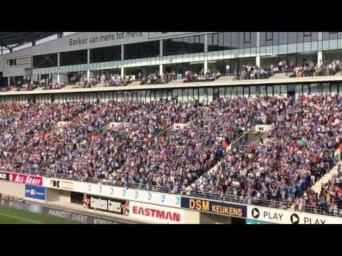 KAA Gent - Club Brugge 4-1 (04/10/2015) Sfeerbeelden