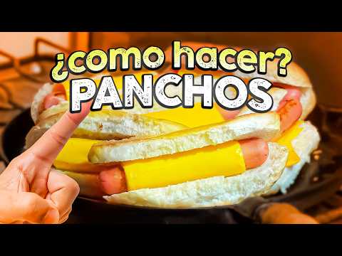 COMO HACER PANCHOS🌭 en 3 PASOS!!!🔥