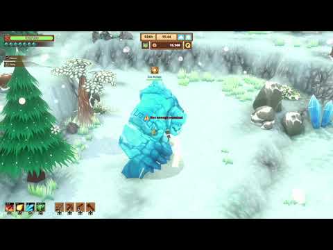 Kitaria Fables Crystal Cave Key Location (Icy Mountain Cave)