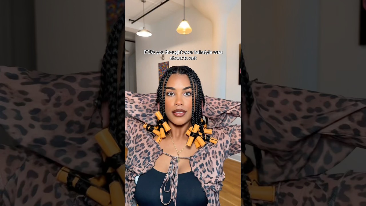 It was so promising at first 😅 #braidout #hairfail