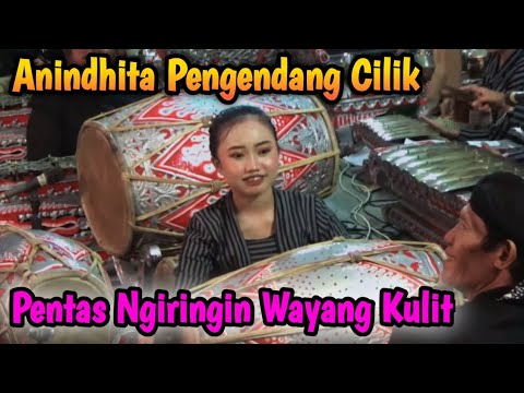 ANINDHITA PENGENDANG CILIK ‼️ PENTAS NGIRINGIN WAYANG KULIT