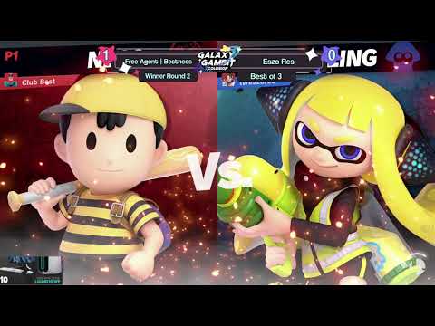 GGxC 9.5 - Eszo Rez (Inkling) Vs. BestNess (Ness) - Top 64 Winners Round 2