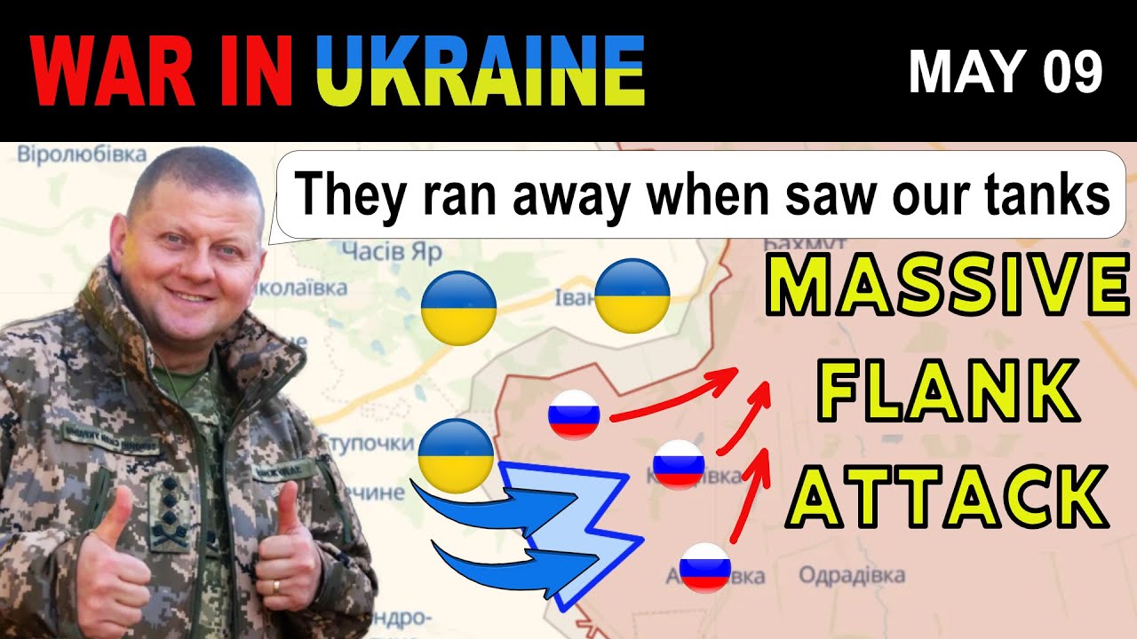 09 May: Ukrainians MAKE A SUCCESSFUL ASSAULT. RUSSIAN DEFENSE PENETRATED | War in Ukraine Explained