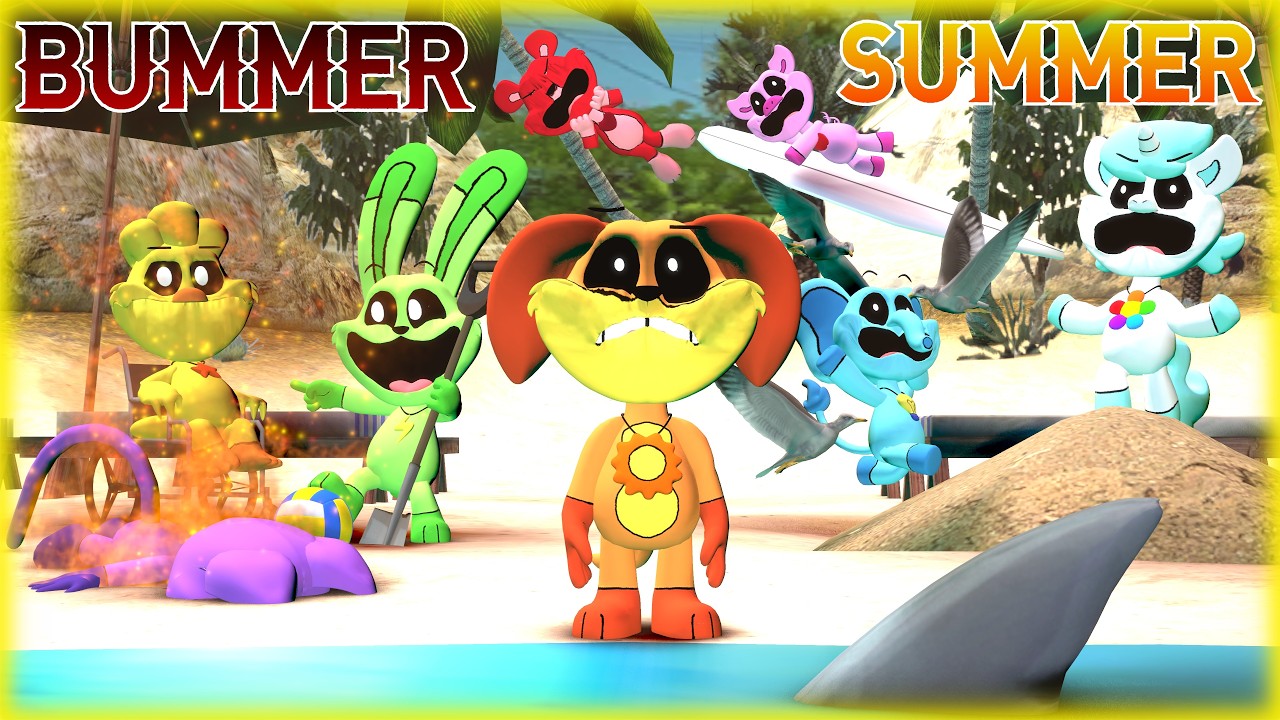 Smiling🌈Critters 'BUMMER SUMMER' Cartoon Animation | SMILING CRITTERS🌈 MINI-EPISODE 1