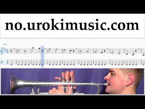 Trompet Kurs Dua Lipa - New Rules Trening Studie Del 1 øvelser um-i935