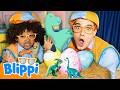 Can Blippi Find All The Dinosaurs
