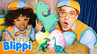 Can Blippi Find all the Dinosaurs? 🦖