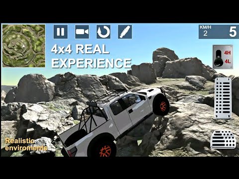 Offroad Pickup Driving Simulator - Luxury SUV 4x4 Prado Stunts - Android GamePlay #ybgameplaystv