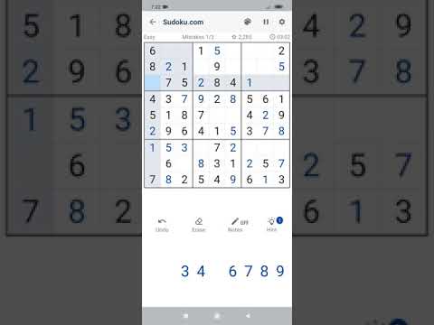 [Android] Sudoku.com - Easybrain - YouTube