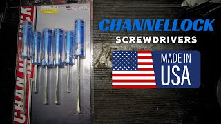 MADE IN USA: A look at the American-made Channellock 6-Piece Screwdriver Set SD-6A