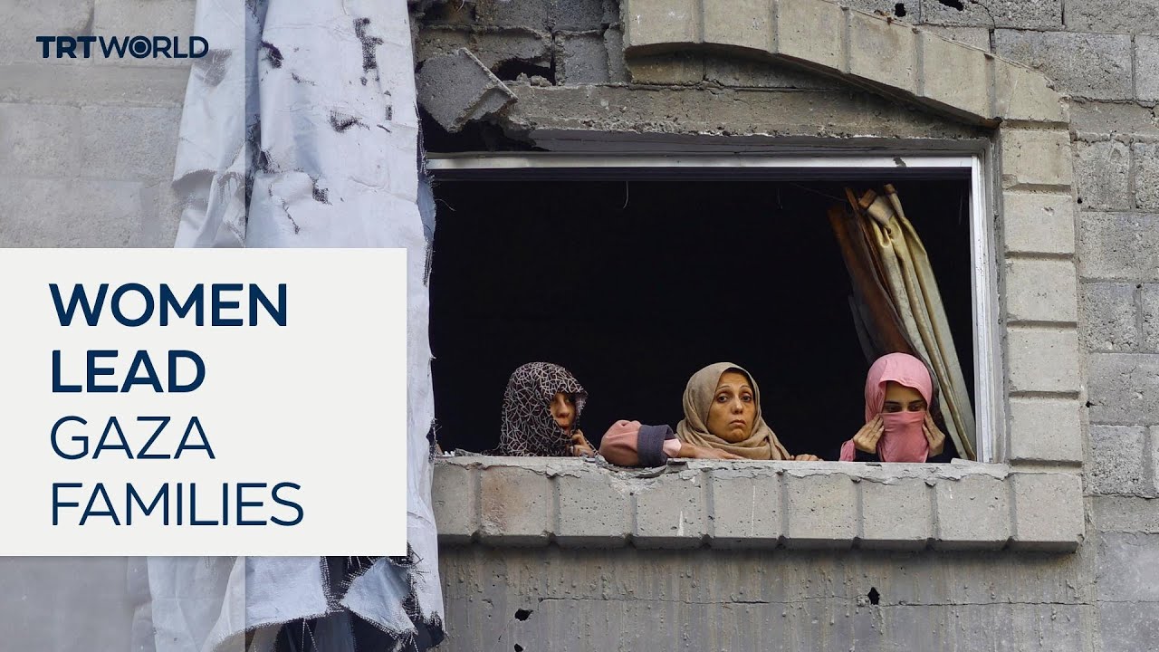 More than 57,000 households in Gaza headed by women