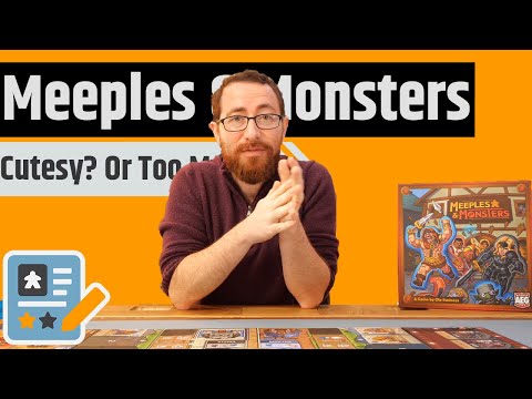 Meeples & Monsters Review - When Lords of Waterdeep Meets Quacks....But Not As Good As Either