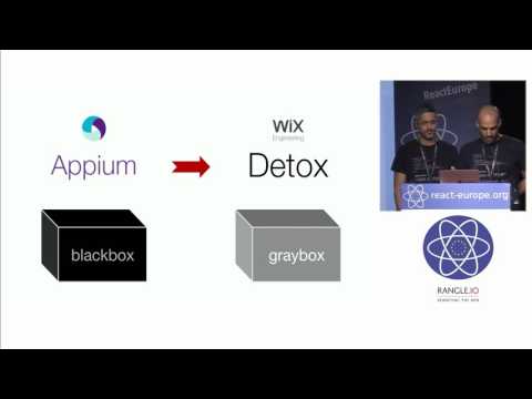 Detox — Graybox End-to-End Tests and Automation Library for React Native by Tal Kol aka @koltal