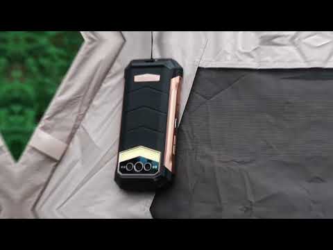 Doogee S100 Pro- 5 lighting modes │130 lumens max output │18 hrs max runtime │25-meter beam distance