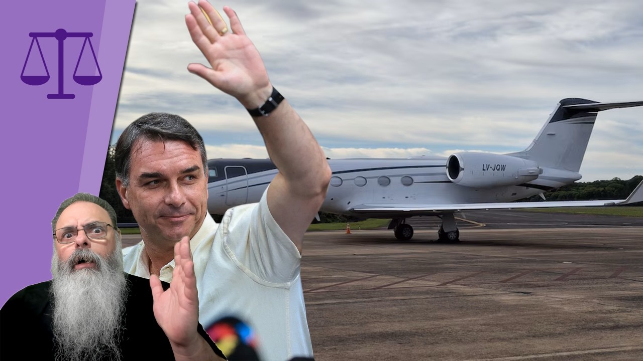 FLÁVIO ESTARIA tentado ESCAPAR da PERSEGUIÇÃO de MORAES saindo do BRASIL pela ARGENTINA