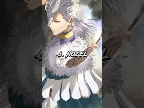 The Strongest Black Clover Magic Knight Captains Ranked