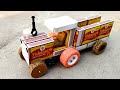 Diy Matchbox Tractor How To Make Matchbox Tractor Trolley At Home
