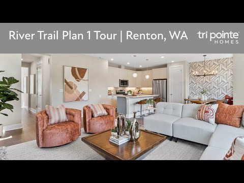 River Trail at Elliott Farm Plan 1 Tour | New Homes in Renton, WA