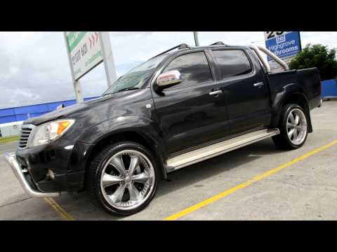 Toyota Hilux 22 inch custom rims Foose Nitrous-6 Wheels