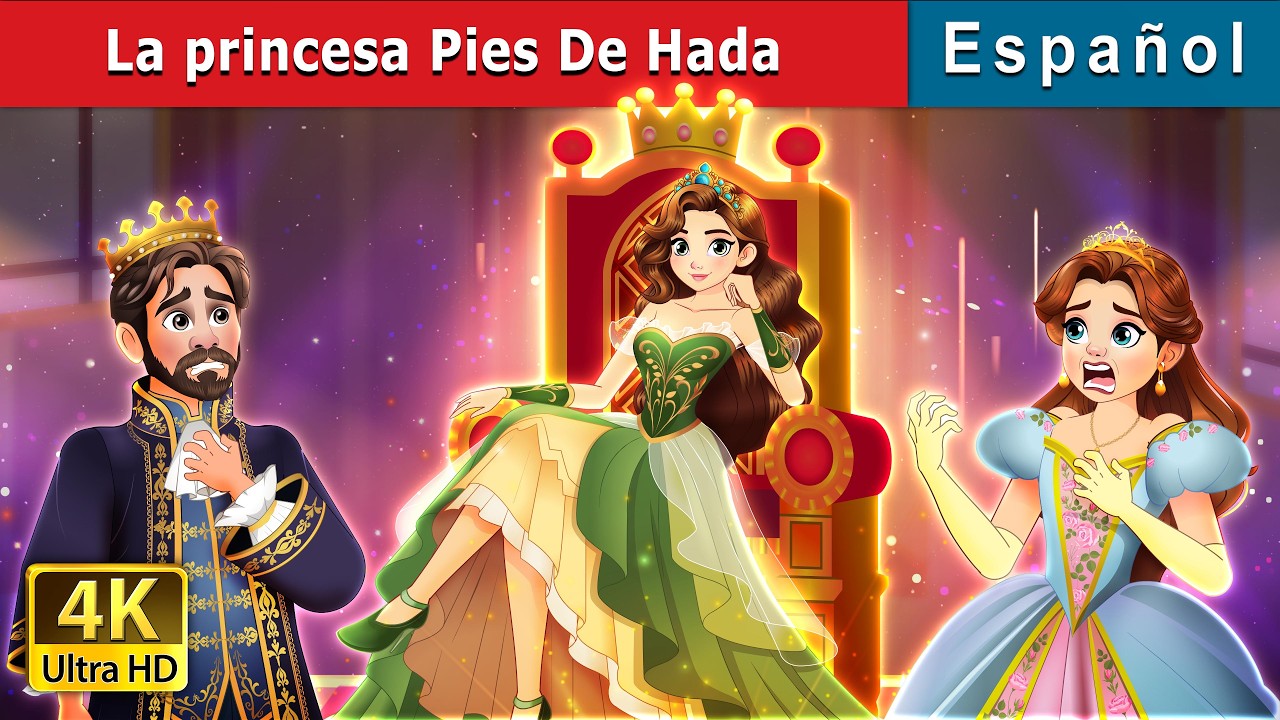 La princesa Pies De Hada | Princess Fairyfeet in Spanish | @SpanishFairyTales