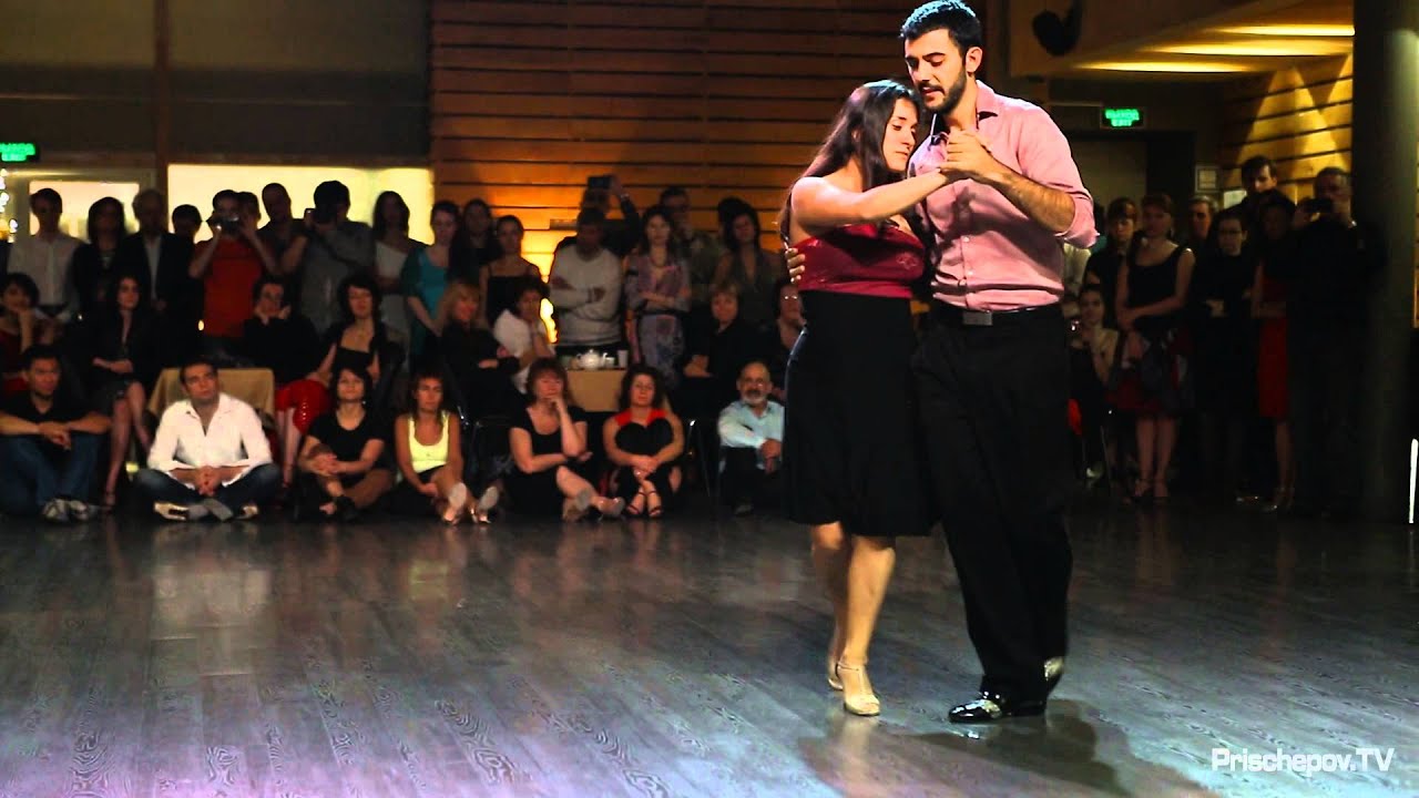 Dana Frigoli and Adrian Ferreyra, 3, White tango festival 2013,  Milonga "Me Gusta"