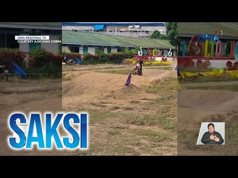 13-anyos na motocross rider, patay matapos mabagsakan ng motorbike sa balikat | Saksi