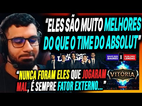 ABSOLUT CONVERSANDO SOBRE A ILHA DAS LENDAS COM O CHAT