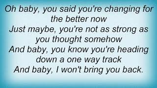 Julian Lennon - I Don&#39;t Wanna Know Lyrics