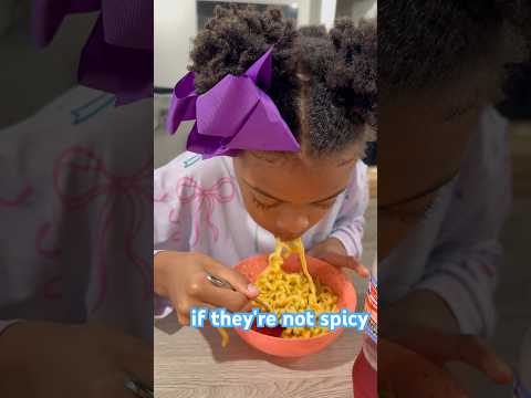 I love spicy noodles