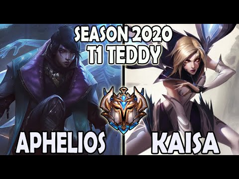 Teddy Aphelios vs Kaisa ADC - Lol Ranked Korea