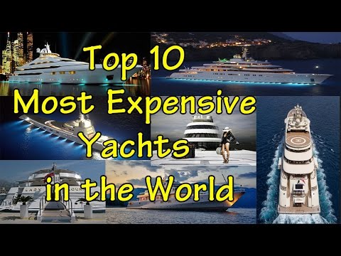 Top 10 Most Expensive Yachts in the World | List back
