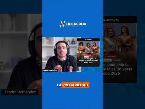 Mia Dio, representante de Isla de la Juventud, se convirtió este jueves en Miss Universe Cuba 2026.