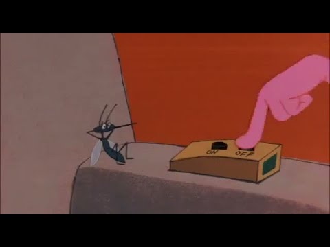 Pink Panther interesting TV remote