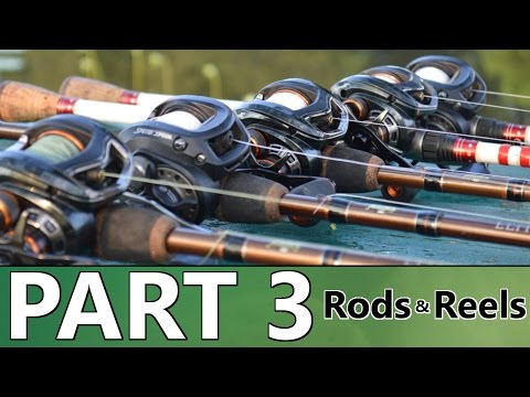 Beginner's Guide to BASS FISHING - Part 3 - Rods and Reels Video