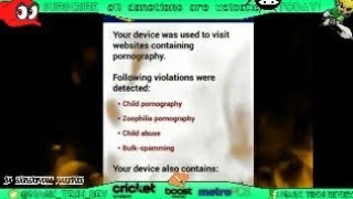 FBI Warning Virus on My Phone Ransomware Removal MTR